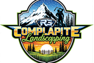 design a modern adventure logo for travel, hiking, camping and outdoor brands