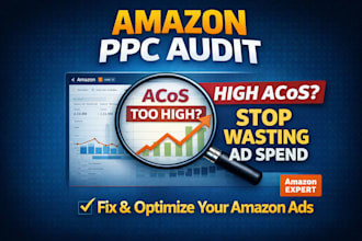 amazon PPC audit for high acos campaigns reduce wasted ad spend