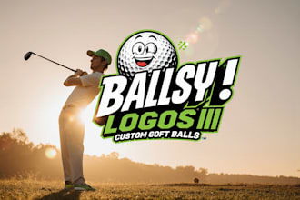 design a professional golf logo for club, brand, tournament or apparel