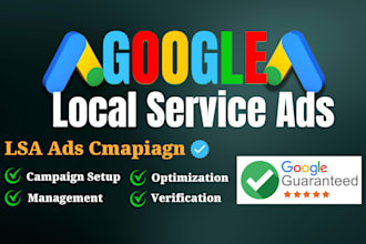 setup and optimize google ppc ads for local services ads, lsa ads