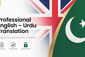 be your certified english to urdu translator for documents and books