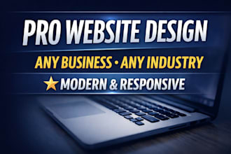 design and develop a website for any business or idea
