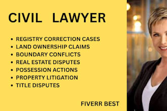 manage complex property litigation, land conflicts, ownership and title disputes
