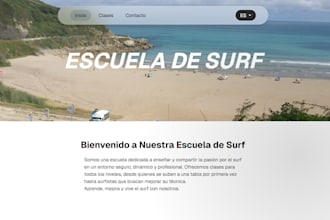 design a mobile first landing page
