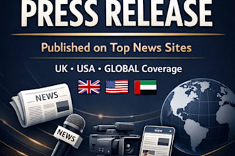 publish and distribute your press release on top UK USA news sites