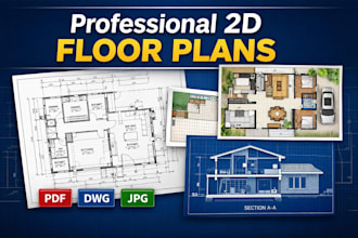 make professional 2d floor plans