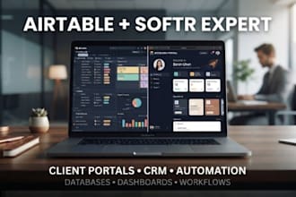be your airtable, softr expert and client portal expert