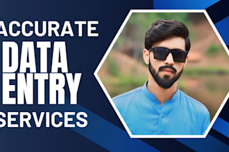 do accurate data entry, copy paste, data cleaning, excel data PDF to excel