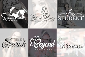 do makeup, beauty and cosmetics logo design and redesign