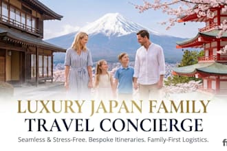 be your luxury japan travel concierge for families and kids