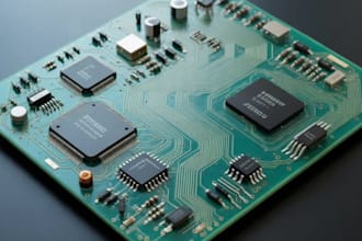 design pcb and develop embedded firmware for microcontroller projects