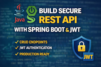 build a secure rest API with spring boot and jwt