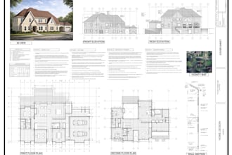 architect city permit plans for home renovation and addition