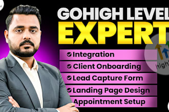 build ghl landing page, ghl sales funnel, ghl workflow automation expert