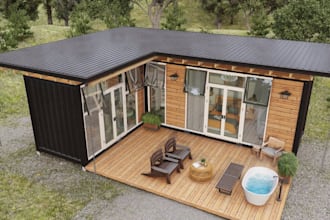 do tiny house, shipping modular container house, garden barn shed