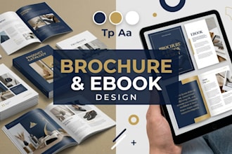 design a brochure, catalog or ebook for your business