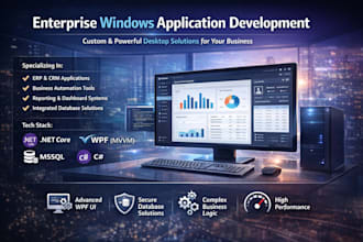 develop enterprise windows software with net