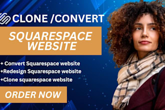 clone, convert or redesign your squarespace website