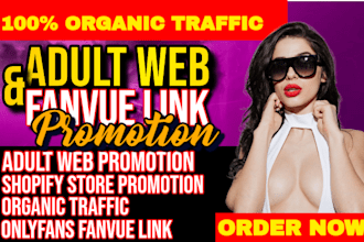 do fanvue link promotion, onlyfans page, adult web promotion, shopify store