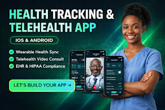 build health mobile app tracking wearable healthkit telehealth wellness mvp app