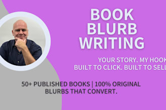 write a compelling back cover blurb that sells your novel