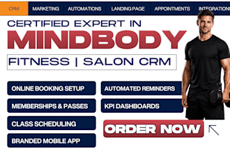 setup mindbody mariana tek abc fitness fresha booksy phorest boulevard clubready