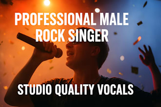 be your male rock metal singer