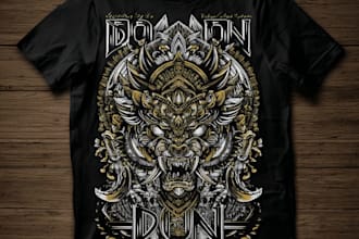 do typography tshirt graphics t shirt and merchandise design