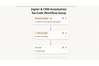 set up CRM and lead automation workflows