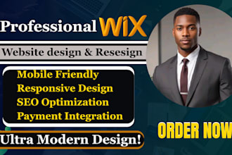 customize wix website and ecommerce store, wix website design and redesign