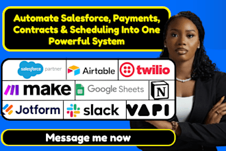 salesforce stripe calendly twilio claude vapi ai notion slack zapier automation