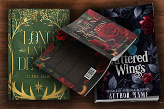 e book book cover design
