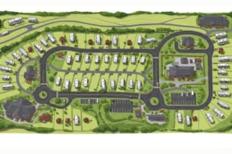 create 3d vector maps for rv parks subdivisions campground and property layout