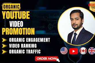 do organic youtube video promotion for fast channel growth