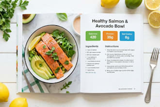 design professional cookbook layout and recipe book formatting for amazon kdp