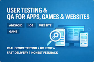 reliable app, QA and user testing, software and UI testing