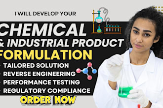 develop custom chemical and industrial formulations for your product
