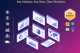 build professional data analytics KPI reporting dashboards