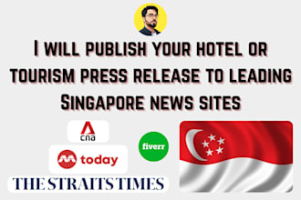 publish your hotel or tourism press release to leading singapore news sites