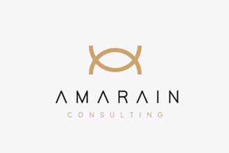 design a luxury, modern, and professional logo