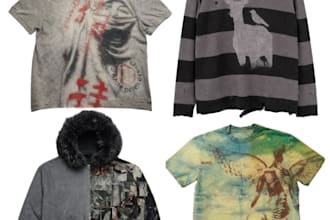 design unique streetwear graphics and clothing mockups