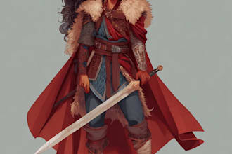 do dnd character art illustration commissions
