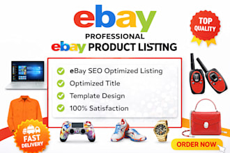 do ebay product listing, ebay product hunting, ebay SEO,