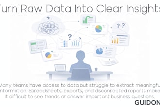 provide data analysis and custom bi dashboards with clear business insights