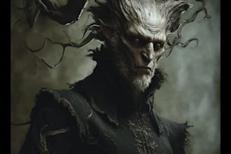 fantasy horror and fantasy horror character