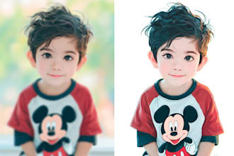 draw a cute disney style portrait illustration