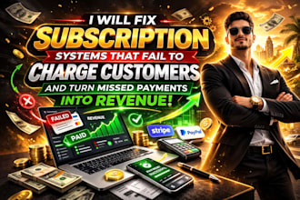 fix subscription systems that fail to charge customers and turn missed payments