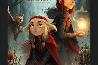 design fantasy, sci fi, horror and dystopian book cover art