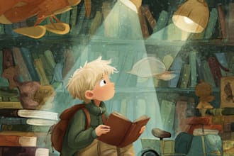 illustrate children book illustration ,children book