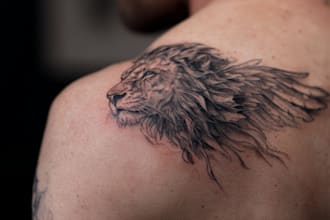 create traditional tattoo style design